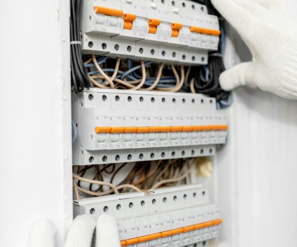 Installing or repairing electrical panel